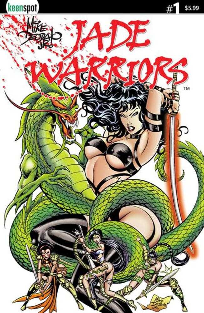 Jade Warriors #1 Cover B Mike Deodato Dragon Hunters Variant Ex Posse Holdings/Keenspot