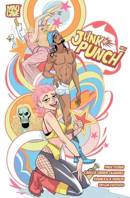 Junk Punch #1 (Of 5) Cover B Marguerite Sauvage Variant (Mature) Mad Cave Studios
