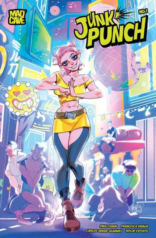 Junk Punch #1 (Of 5) Cover C Mirka Andolfo Variant (Mature) Mad Cave Studios
