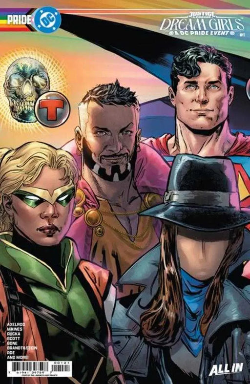 Justice League Dream Girls A DC Pride Event #1 (Of 4) Cover B Phil Jimenez Connecting Card Stock Variant DC Comics