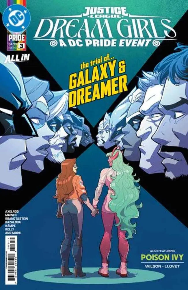 Justice League Dream Girls A DC Pride Event #3 (Of 4) Cover A Brandt&Stein DC Comics