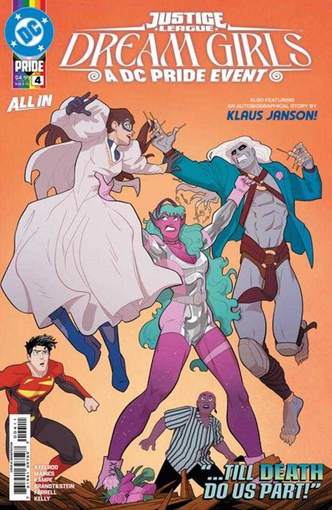 Justice League Dream Girls A DC Pride Event #4 (Of 4) Cover A Brandt&Stein DC Comics