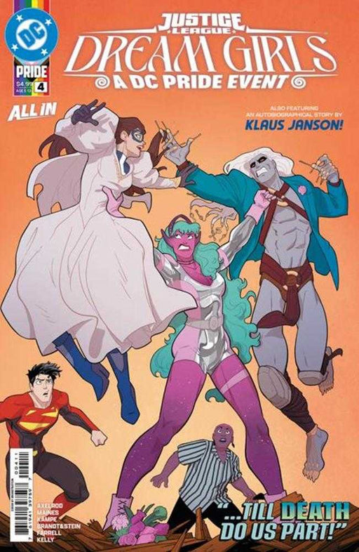 Justice League Dream Girls A DC Pride Event #4 (Of 4) Cover A Brandt&Stein DC Comics