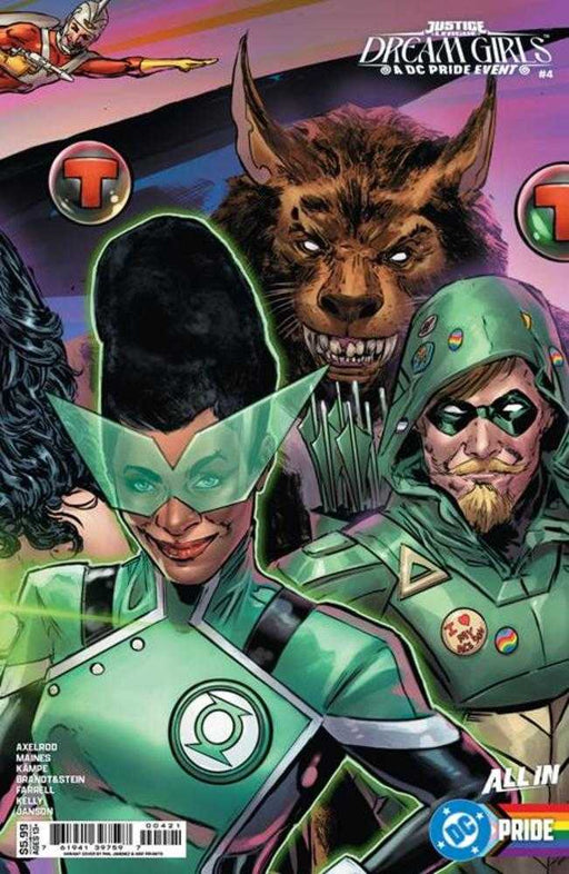 Justice League Dream Girls A DC Pride Event #4 (Of 4) Cover B Phil Jimenez Connecting Card Stock Variant DC Comics
