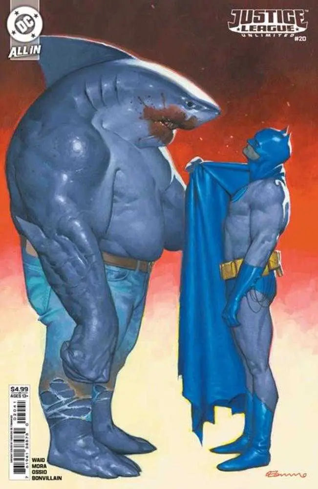Justice League Unlimited #20 Cover D Fabrizio De Tommaso Card Stock Variant DC Comics
