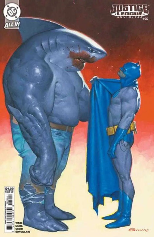 Justice League Unlimited #20 Cover D Fabrizio De Tommaso Card Stock Variant DC Comics