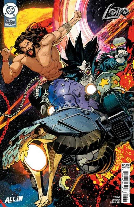 Lobo #4 Cover F Dan Mora Jason Momoa Cameo Card Stock Variant DC Comics