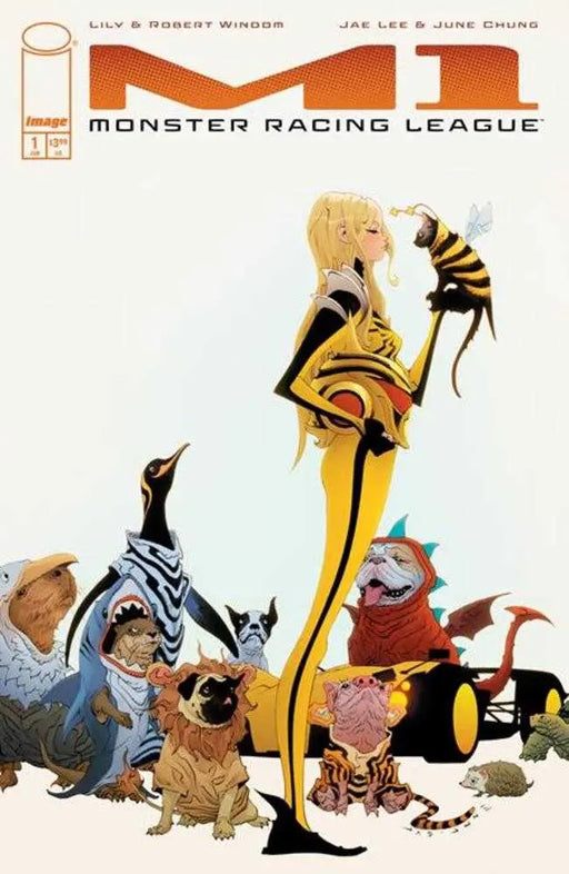 M1 Monster Racing League #1 Cover D 1 in 25 Jae Lee Pets Variant Image Comics
