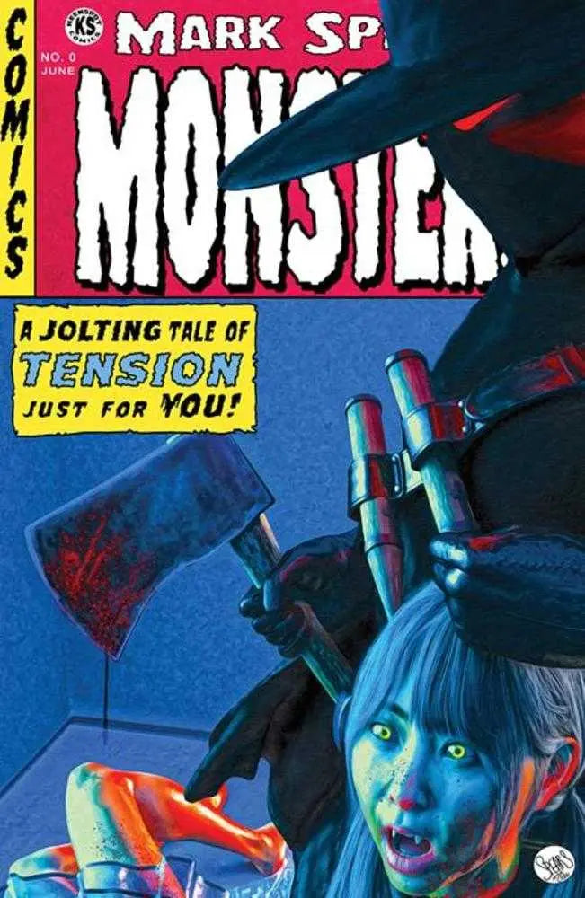 Mark Spears Monsters #0 Deluxe Edition (One Shot) Cover C Mark Spears Crime Suspen Stories 22 Homage Variant Ex Posse Holdings/Keenspot