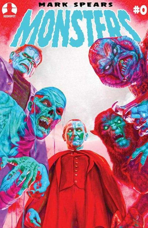 Mark Spears Monsters #0 Deluxe Edition (One Shot) Cover E Mark Spears The Squad Variant Ex Posse Holdings/Keenspot