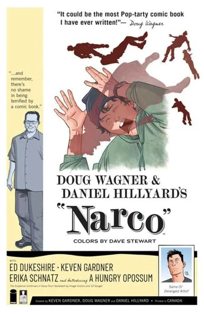 Narco #4 (Of 5) Cover B Daniel Hillyard & Dave Stewart Hitchcock Homage Variant Image Comics