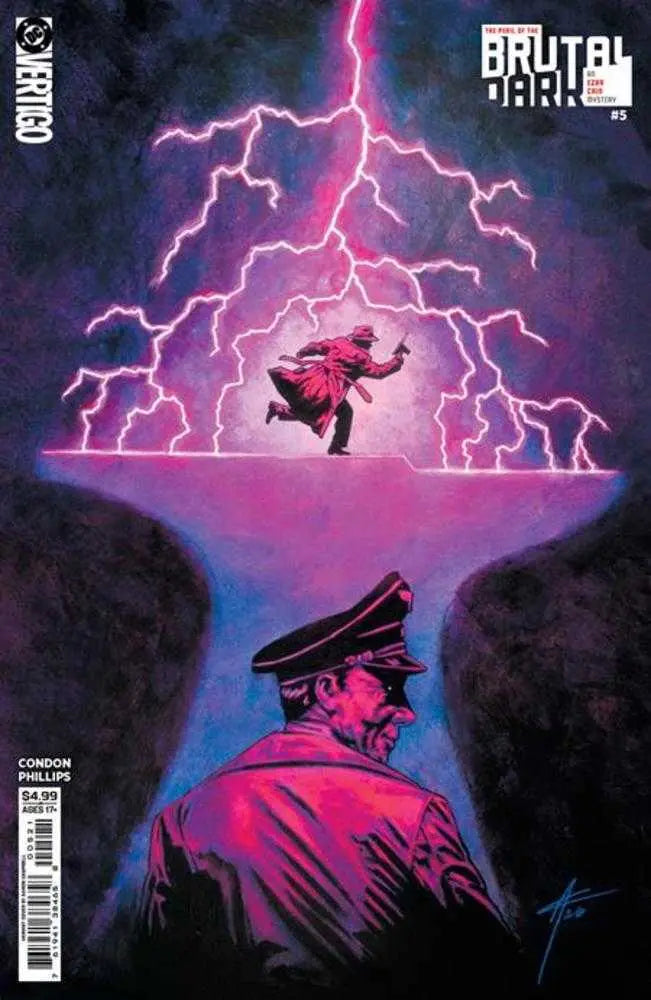 The Peril Of The Brutal Dark An Ezra Cain Mystery #5 (Of 6) Cover B Aaron Campbell Card Stock Variant (Mature) DC Comics