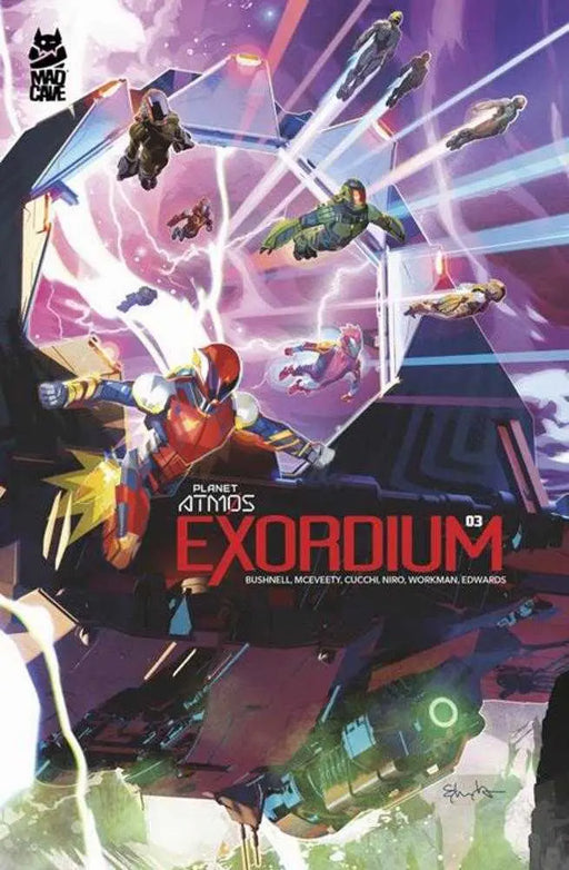 Planet Atmos Exordium #3 Cover A Tommy Lee Edwards Mad Cave Studios