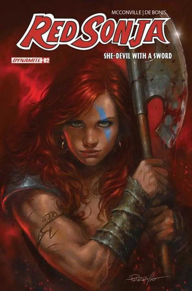 Red Sonja She Devil With A Sword #2 Cover B Lucio Parrillo Variant Dynamite Entertainment