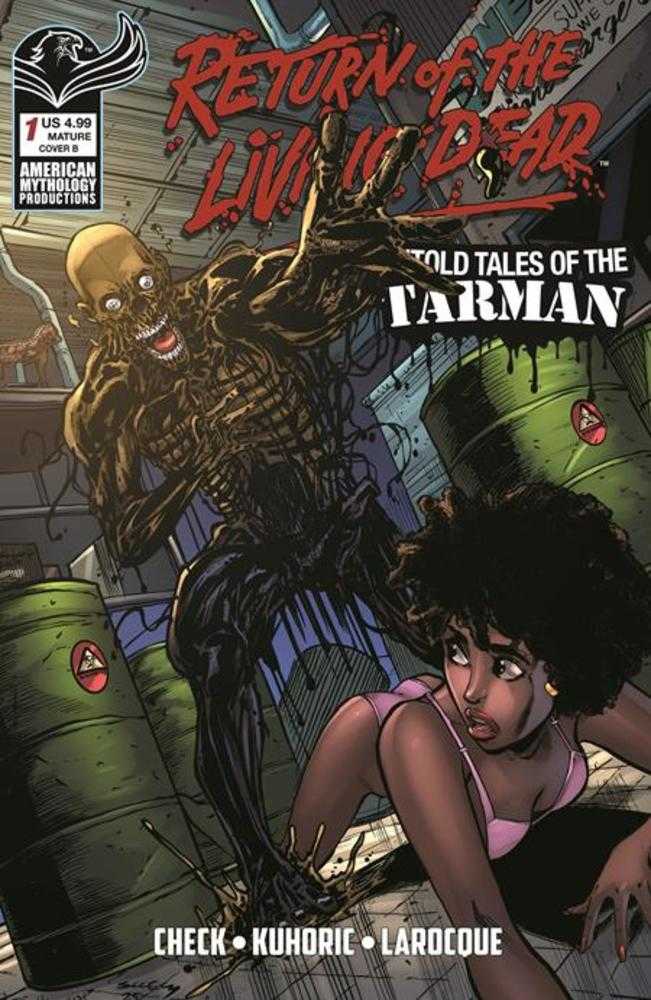 Return Living Dead Untold Tales Of Tarman #1 Cover B Tim Seeley Variant (Mature) Previously Solicted Thru Diamond Prana Publishers