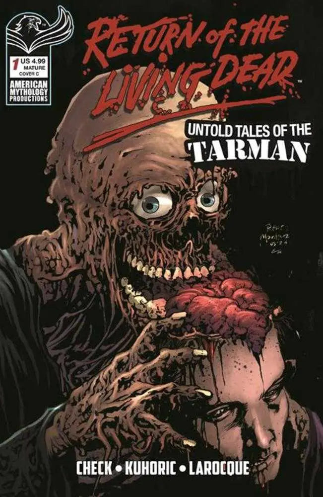 Return Living Dead Untold Tales Of Tarman #1 Cover C Roy Allan Martinez Variant (Mature) Previously Solicted Thru Diamond Prana Publishers