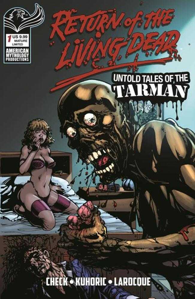 Return Living Dead Untold Tales Of Tarman #1 Cover E Greg Larocque Foc Limited Edition Variant (Mature)  Previously Solicted Thru Diamond Prana Publishers