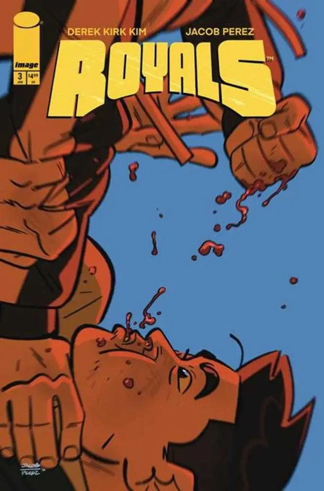 Royals #3 (Of 6) Cover B Jacob Perez Blue Variant (Mature) Image Comics