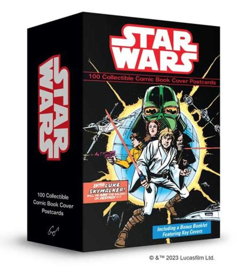 Star Wars 100 Collectible Comic Book Cover Postcards Chronicle Books