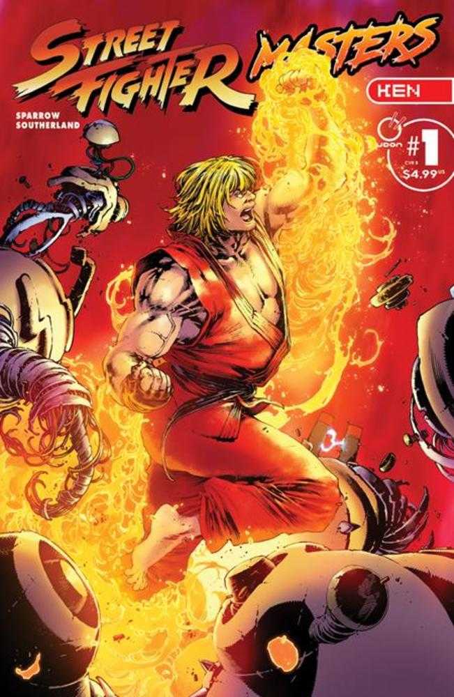 Street Fighter Masters Ken #1 (One Shot) Cover B Matthew Weldon Variant Udon Entertainment