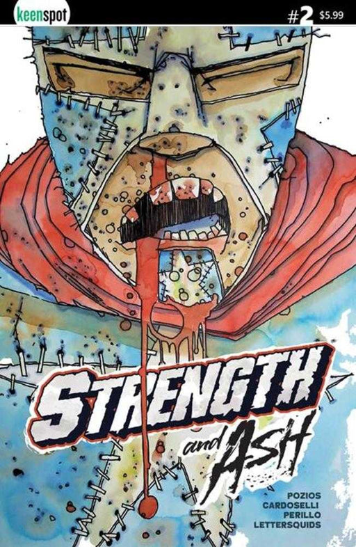 Strength & Ash #2 Cover A Stefano Cardoselli & Francesca Perillo Red White & Blue Ex Posse Holdings/Keenspot