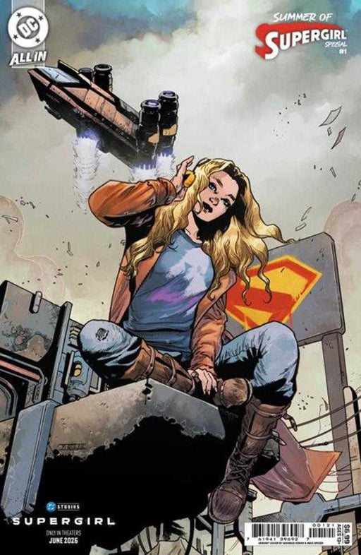 Summer Of Supergirl Special #1 (One Shot) Cover D Mahmud Asrar Supergirl Movie Card Stock Variant DC Comics