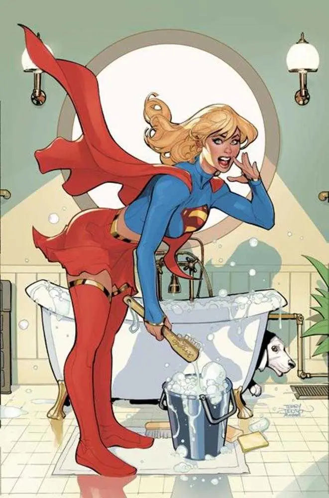 Supergirl #14 Cover B Terry Dodson Card Stock Variant (The Reign Of The Superboys) DC Comics