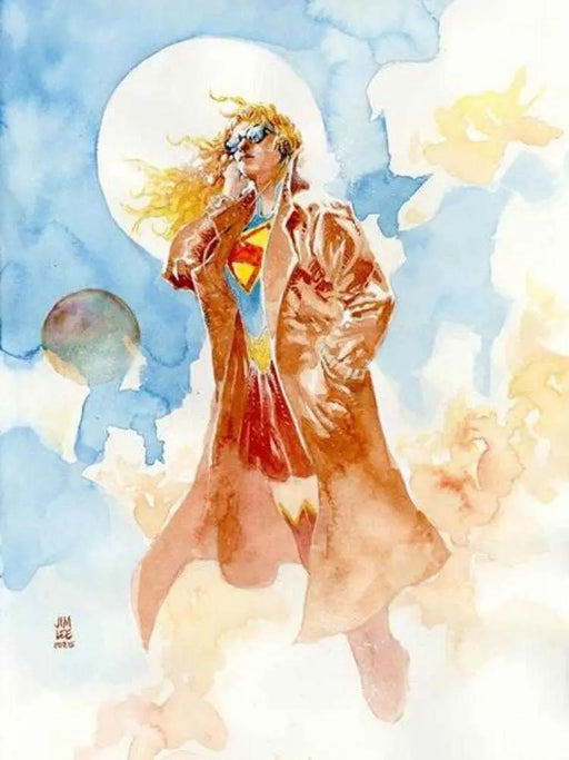 Supergirl #14 Cover E Jim Lee Supergirl Movie Card Stock Variant (The Reign Of The Superboys) DC Comics