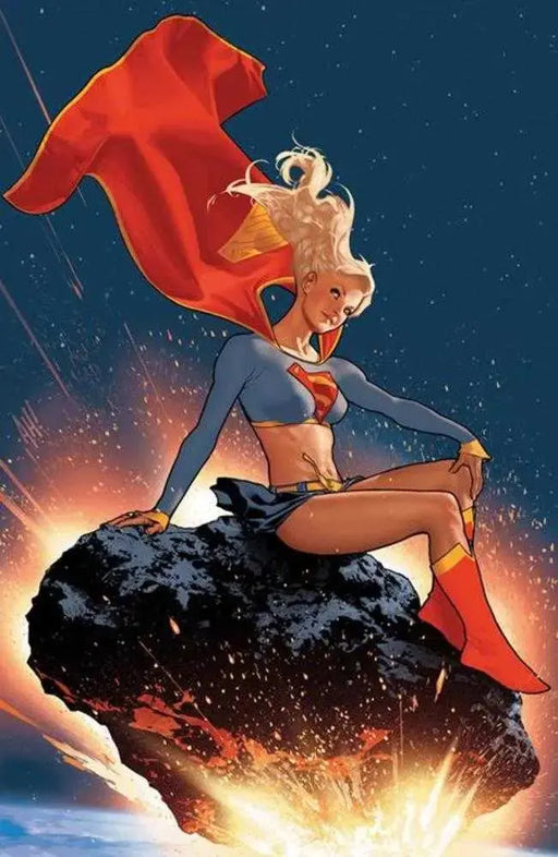 Supergirl And The Legion Of Super Heroes #23 Facsimile Edition Cover C Adam Hughes Foil Variant DC Comics