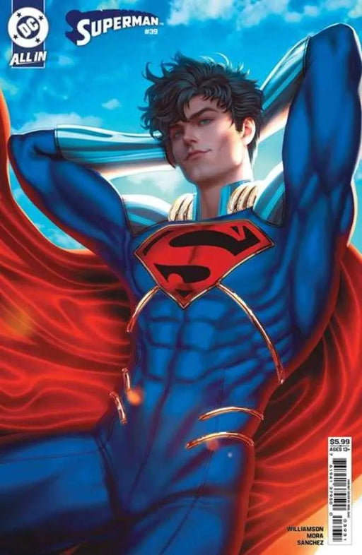Superman #39 Cover C Ariel Diaz Card Stock Variant (The Reign Of The Superboys) DC Comics
