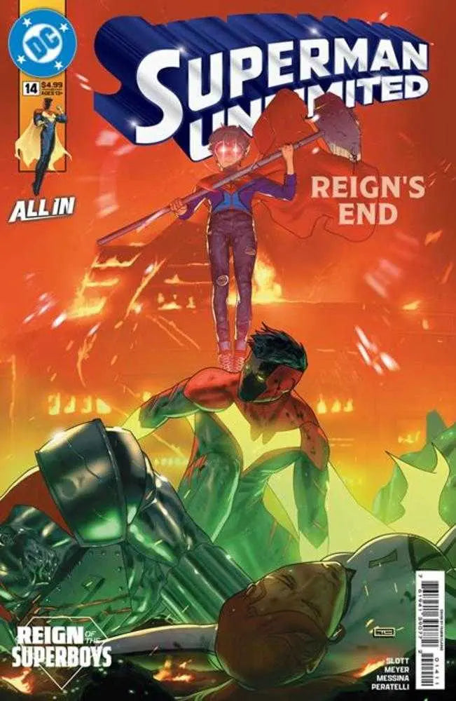 Superman Unlimited #14 Cover A Taurin Clarke (The Reign Of The Superboys) DC Comics