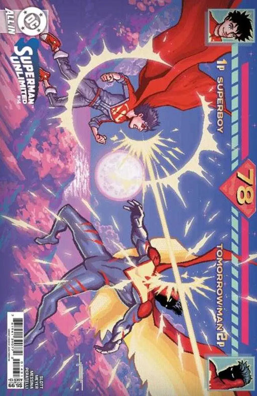 Superman Unlimited #14 Cover C Juan Ferreyra Card Stock Variant (The Reign Of The Superboys) DC Comics