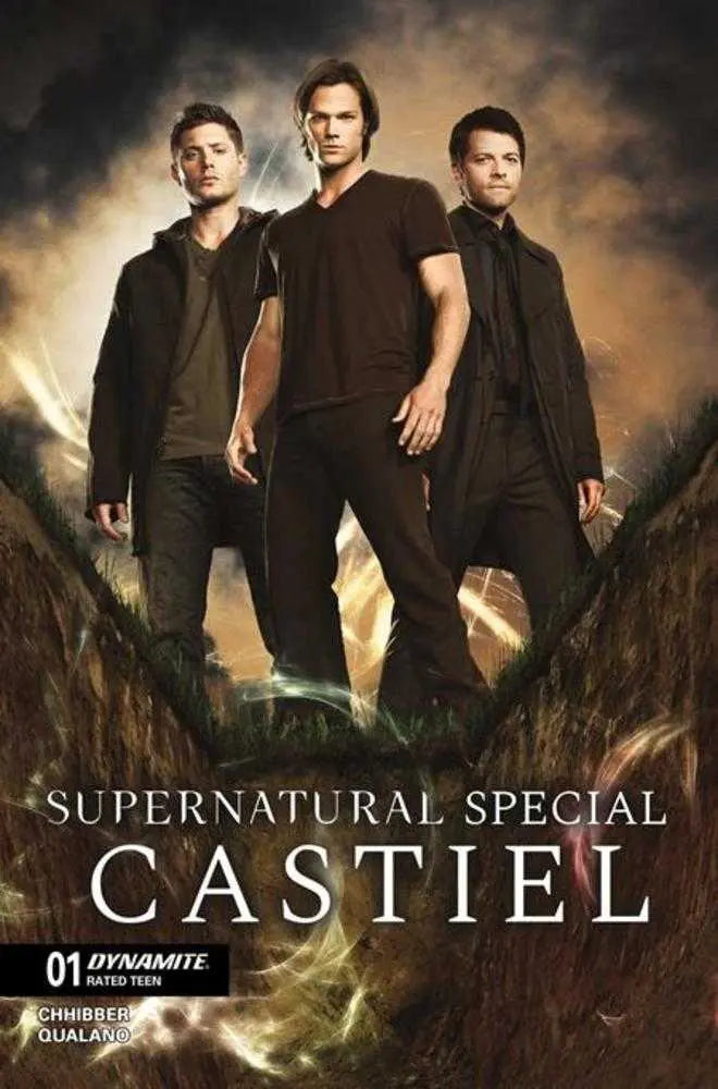 Supernatural Special Castiel #1 (One Shot) Cover B Photo Dean Sam Castiel Variant Dynamite Entertainment