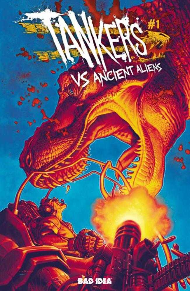 Tankers vs Ancient Aliens #1 (Of 4) Cover B Lewis Larosa Variant Bad Idea