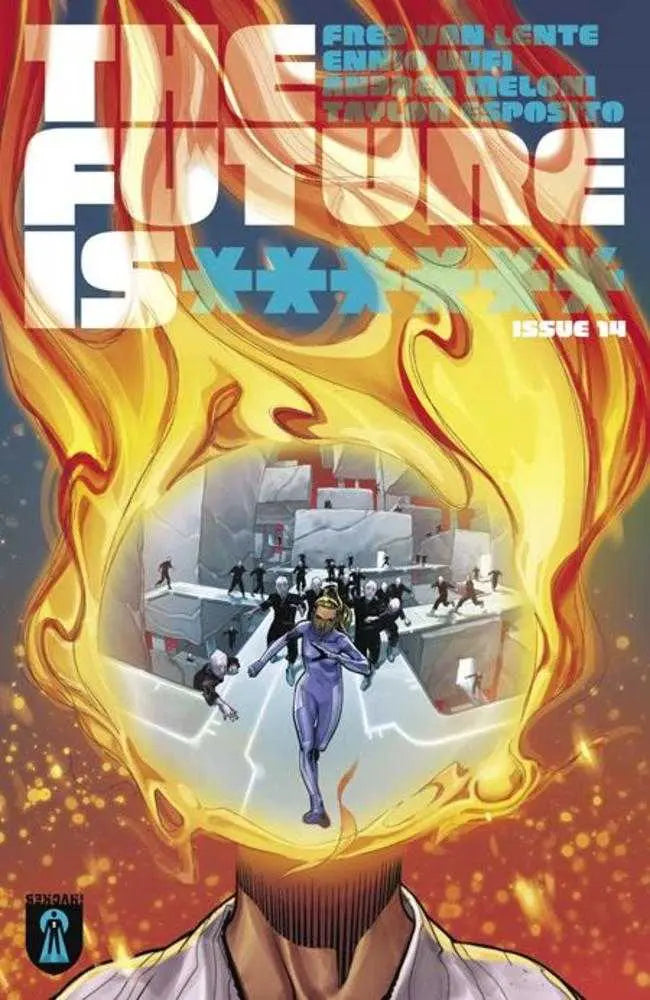 Future Is ****** #14 Cover B Ennio Bufi Variant (Mature) REKCAH Comics