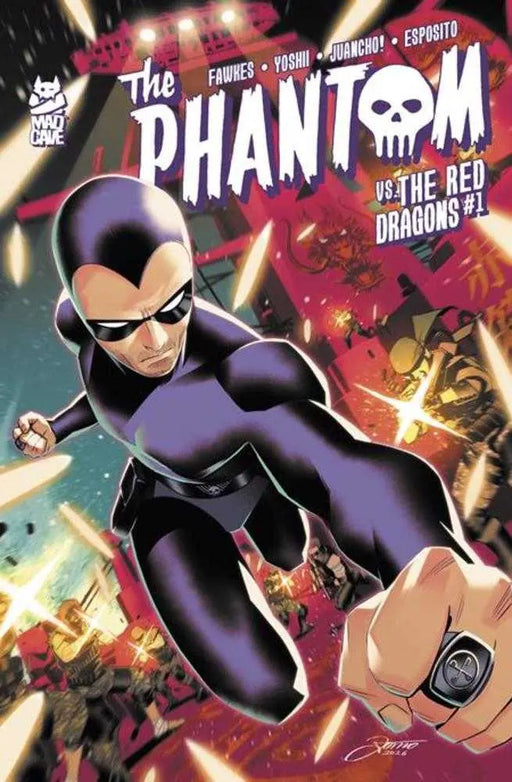 Phantom vs The Red Dragons (One Shot) Cover A Alessio Zonno Mad Cave Studios