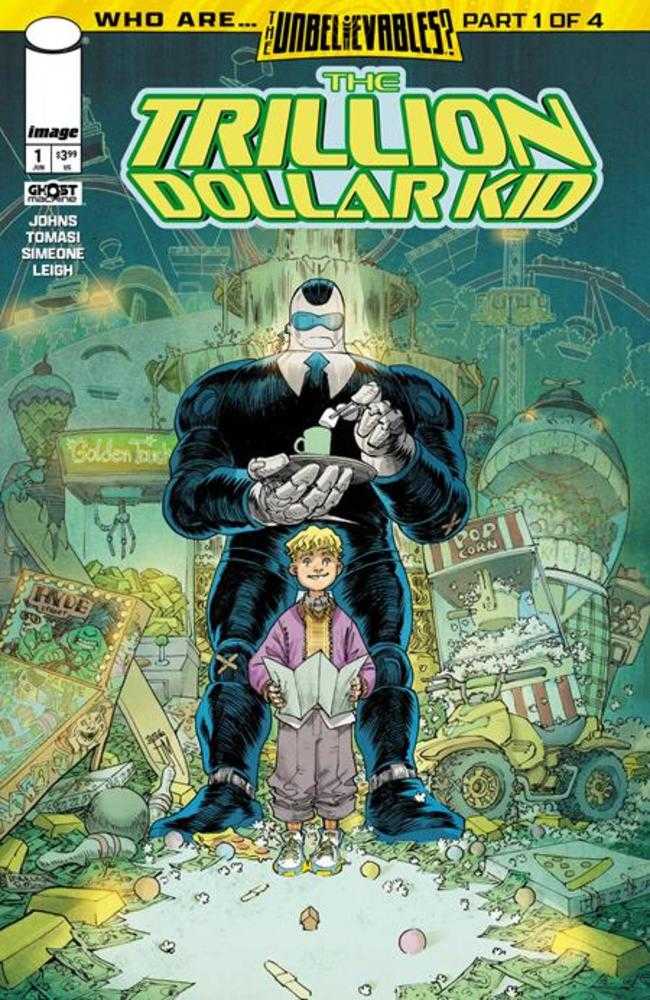 Trillion Dollar Kid #1 (Of 2) Cover A Francis Manapul Image Comics