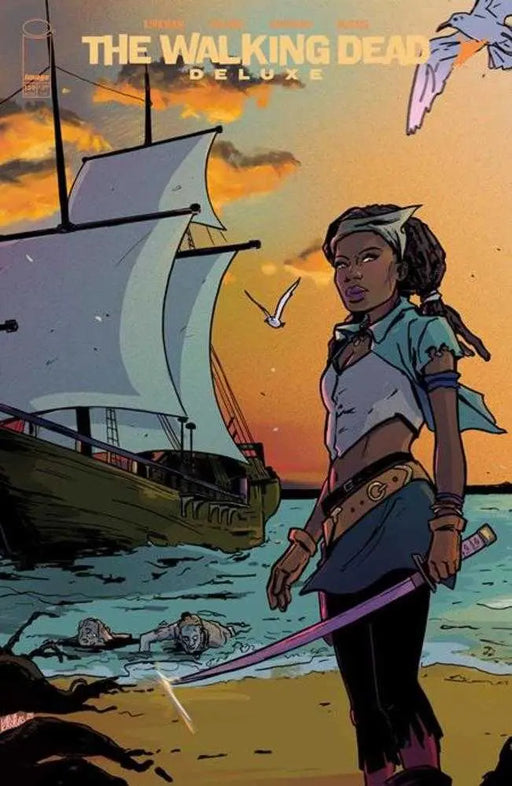 Walking Dead Deluxe #139 Cover C Liana Kangas Connecting Variant (Mature) Image Comics