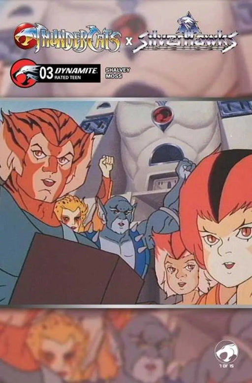 Thundercats X Silverhawks #3 Cover E Animation Art Variant Dynamite Entertainment