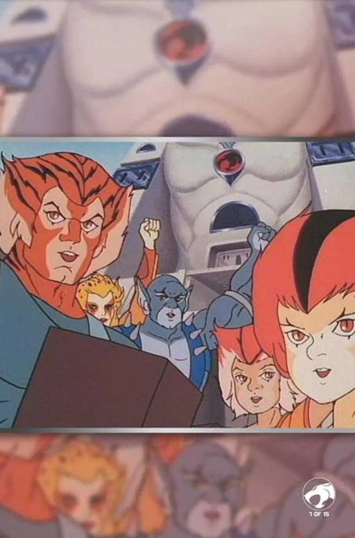 Thundercats X Silverhawks #3 Cover G 1 in 10 Animation Art Full Art Variant Dynamite Entertainment