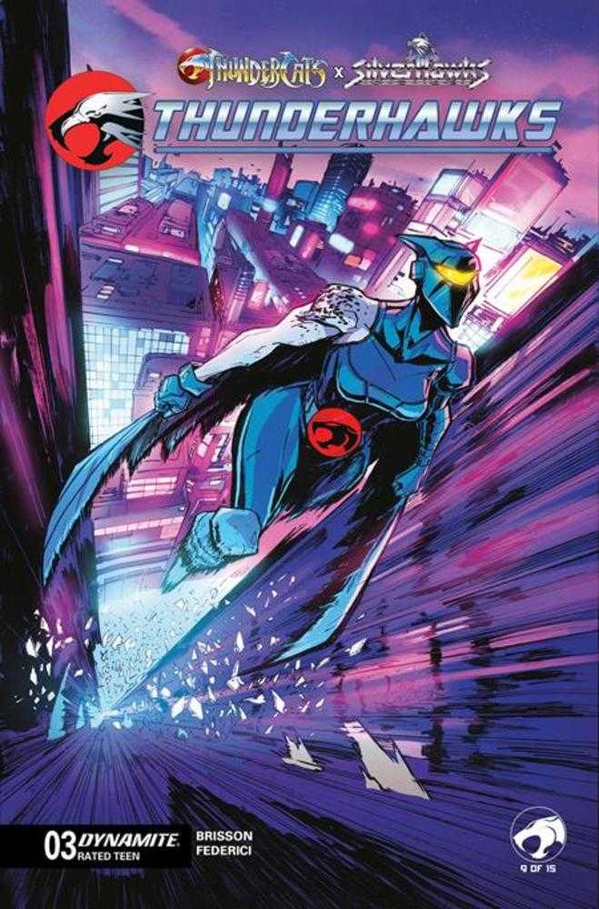 Thundercats X Silverhawks Thunderhawks #3 Cover A David Cousens Dynamite Entertainment