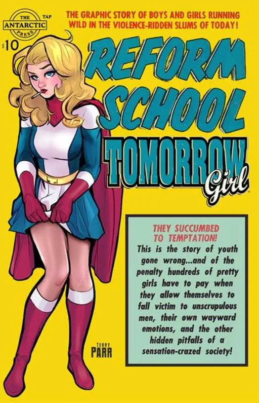 Tomorrow Girl #19 Cover B Terry Parr Retro Homage Variant Massive Publishing