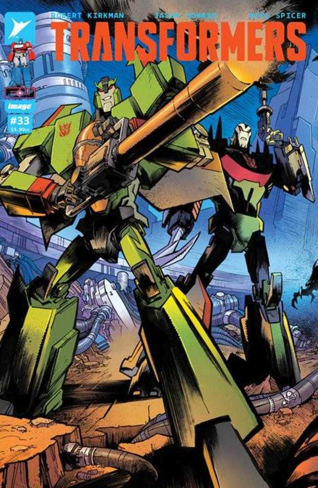 Transformers #33 Cover C Jason Howard & Annalisa Leoni Connecting Variant Image Comics