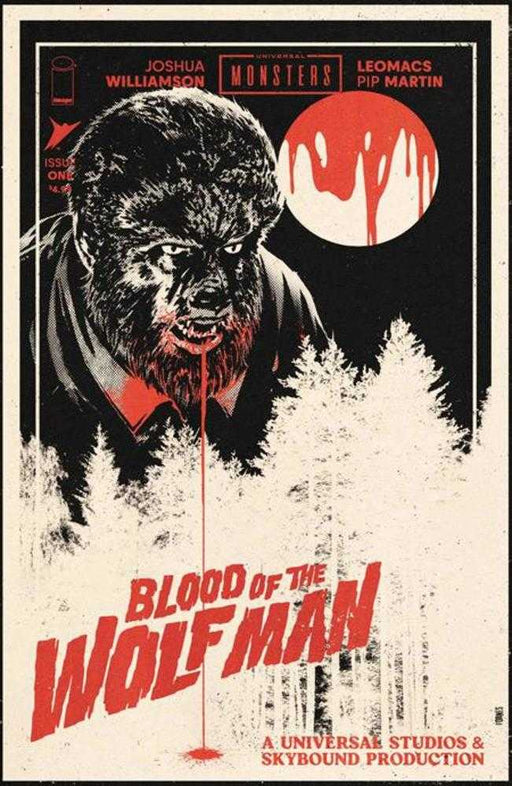 Universal Monsters Blood Of The Wolf Man #1 (Of 4) Cover F Inc 1:75 Jorge Fornes Variant Image Comics