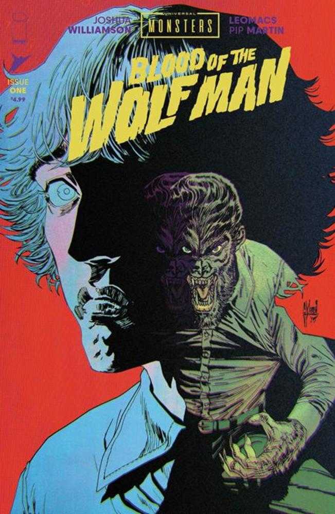 Universal Monsters Blood Of The Wolf Man #1 (Of 4) Cover G 1 in 100 Guillem March Foil Variant Image Comics