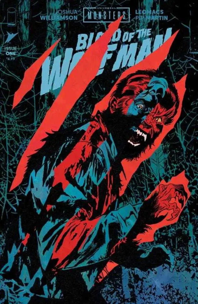 Universal Monsters Blood Of The Wolf Man #1 (Of 4) Cover I Michael Walsh Die Cut Foil Reveal Variant Image Comics