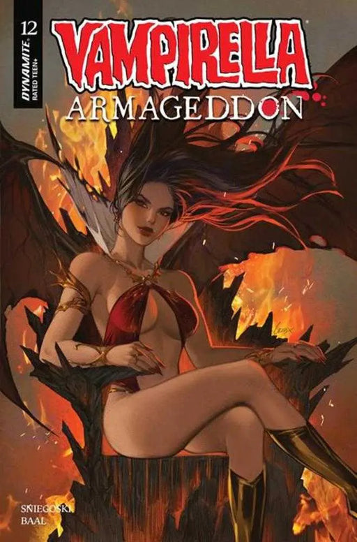Vampirella Armageddon #12 Cover B Lesley Leirix Li Variant Dynamite Entertainment