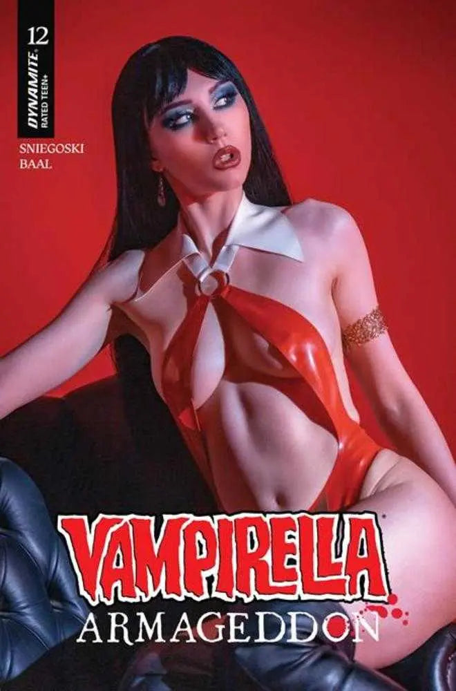 Vampirella Armageddon #12 Cover D Cosplay Lauren Delorean Variant Dynamite Entertainment