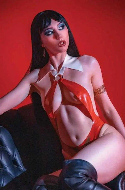 Vampirella Armageddon #12 Cover F 1 in 10 Cosplay Lauren Delorean Full Art Variant Dynamite Entertainment