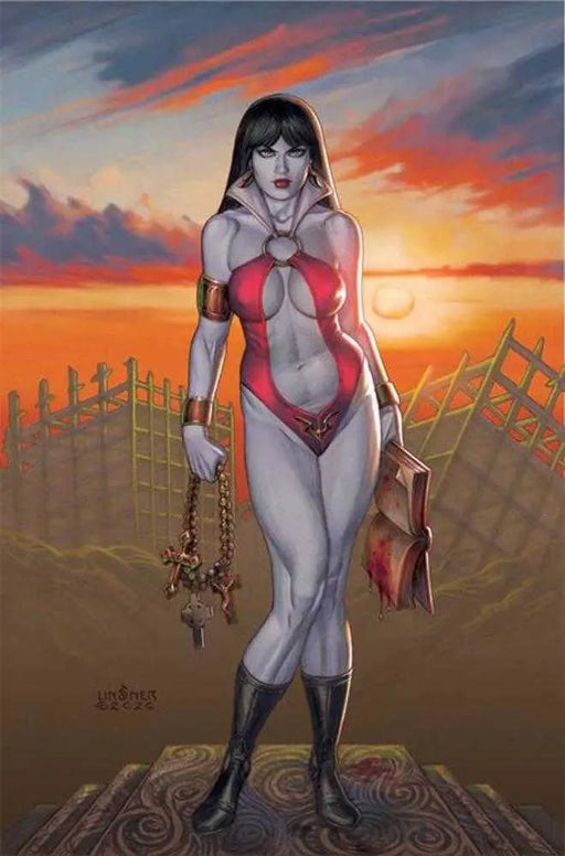 Vampirella Armageddon #12 Cover G 1 in 10 Joseph Michael Linsner Full Art Variant Dynamite Entertainment